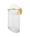 Celestial vegglampe antikk messing
