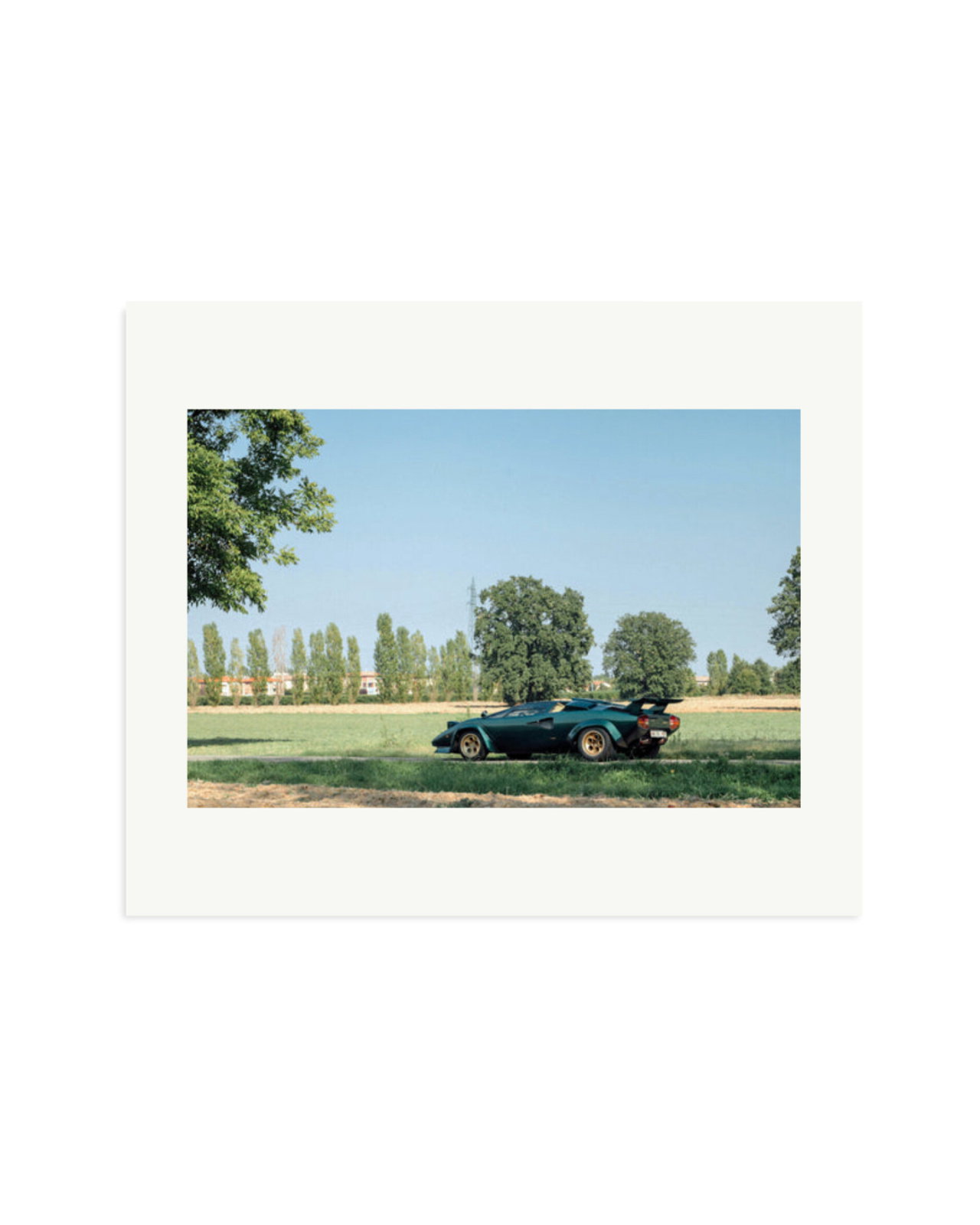 Lamborghini Countach LP 400 S Print Only / Large