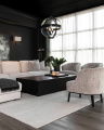 Timeless Ceiling Lamp Round Black XL