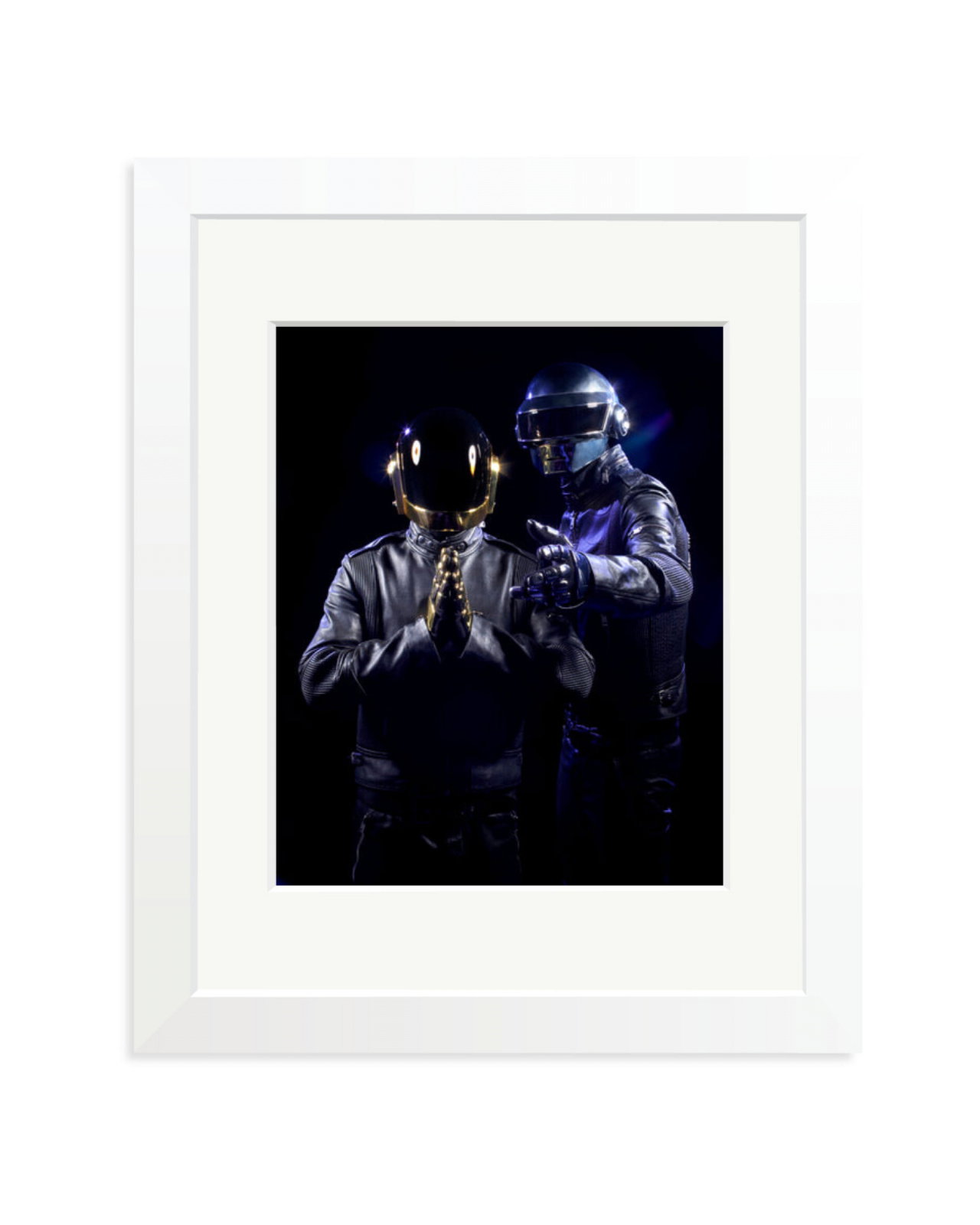 Daft Punk Robots black White / Small