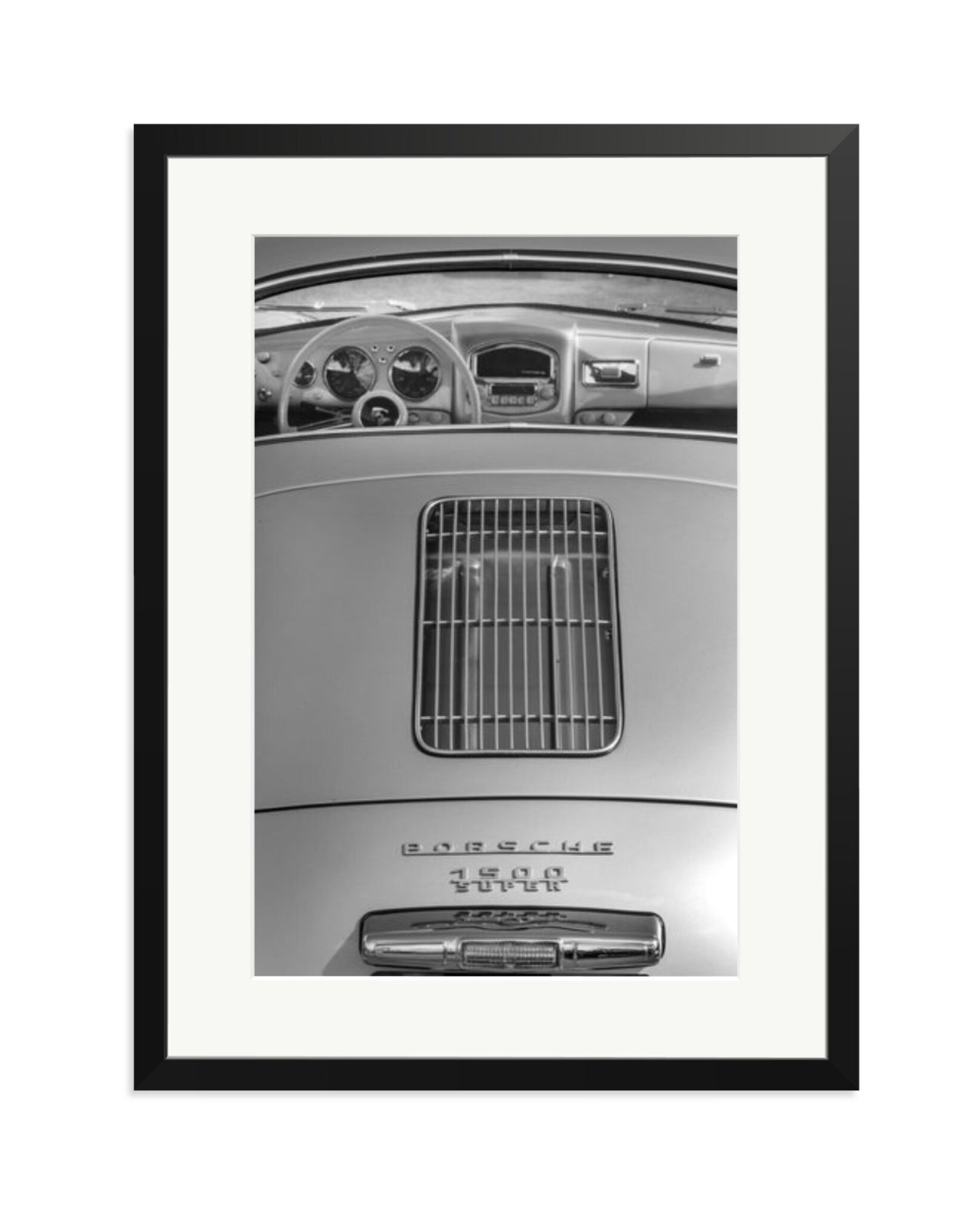 1955 Porsche 356 Black / XL