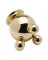 Ball Candlestick Brass