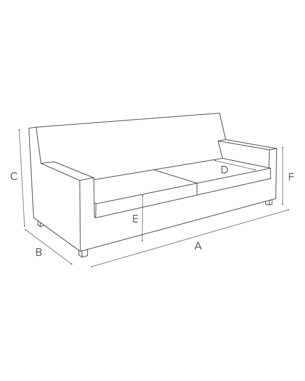 Lando soffa modul savona midnight blå OUTLET