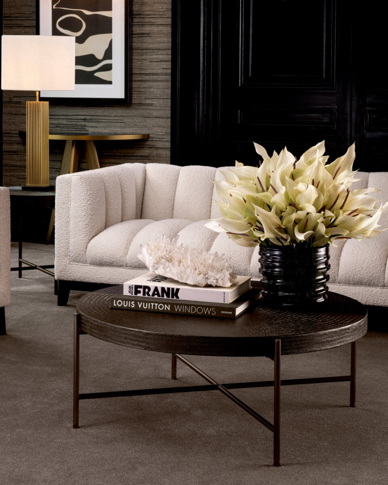 Nikos black coffee table