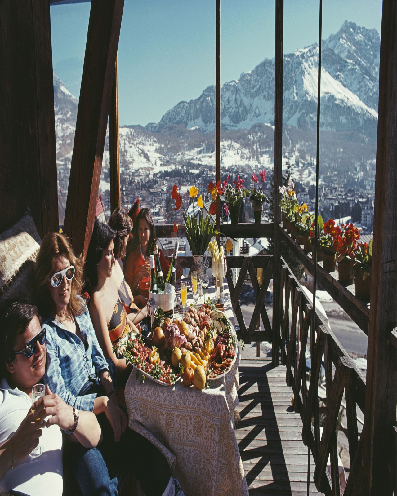 Catching The Sun In Cortina