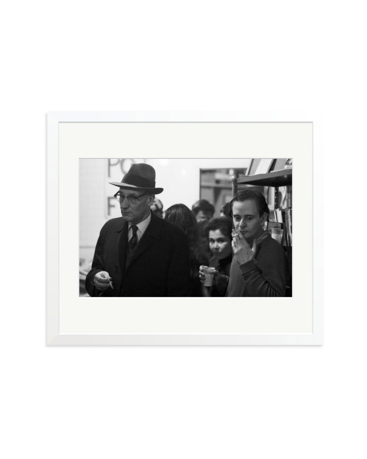 William S. Burroughs White / Large