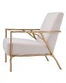 Antico Armchair Natural / Gold