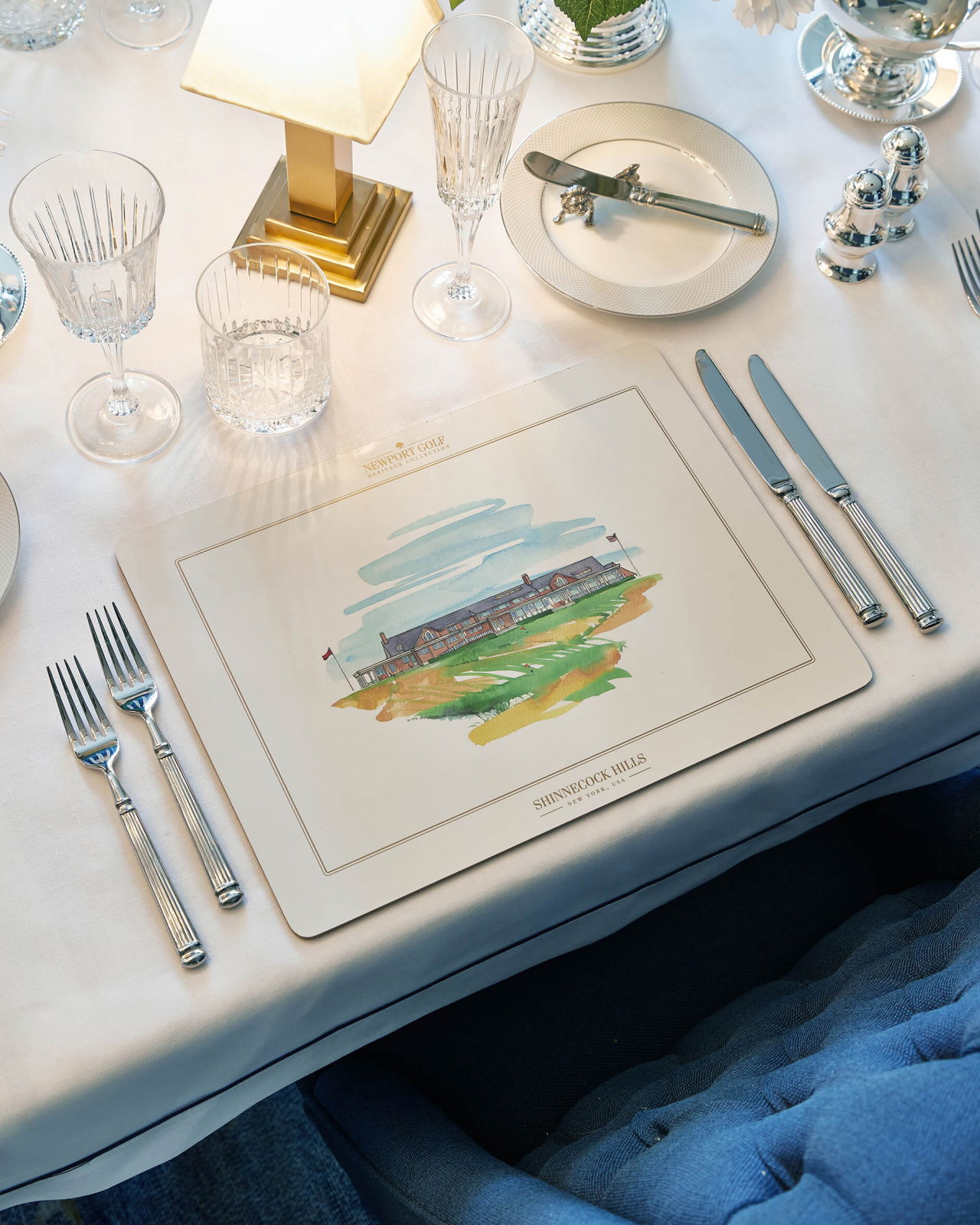 Clubhouse bordstablett vit 6-pack