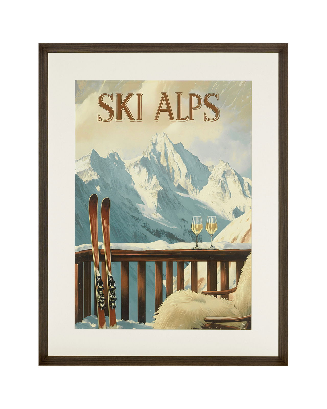 Serenity of Ski Alps