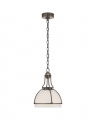 Gracie Dome Pendant Bronze Medium