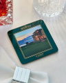 Clubhouse Coasters Green 6-pack