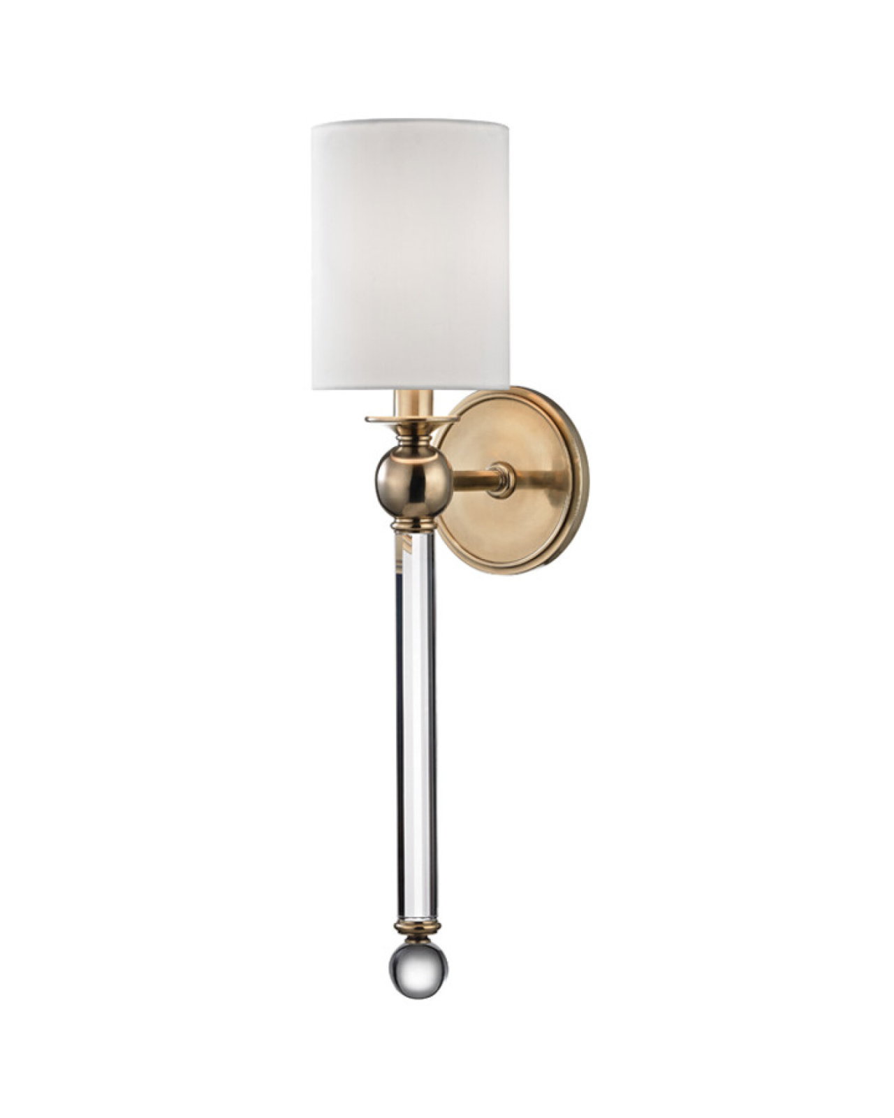 Gordon vegglampe antikk messing