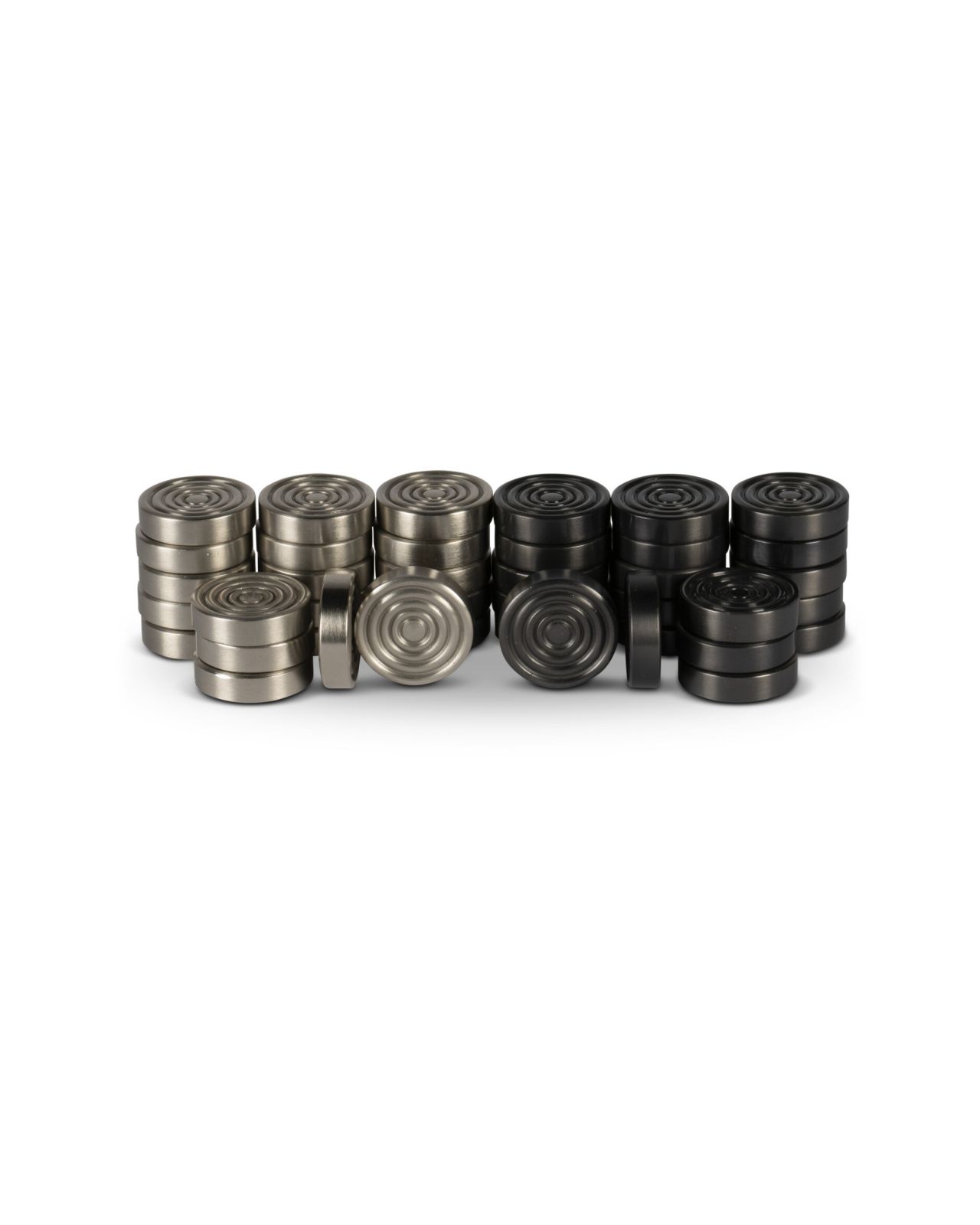 Checkers Set black / silver