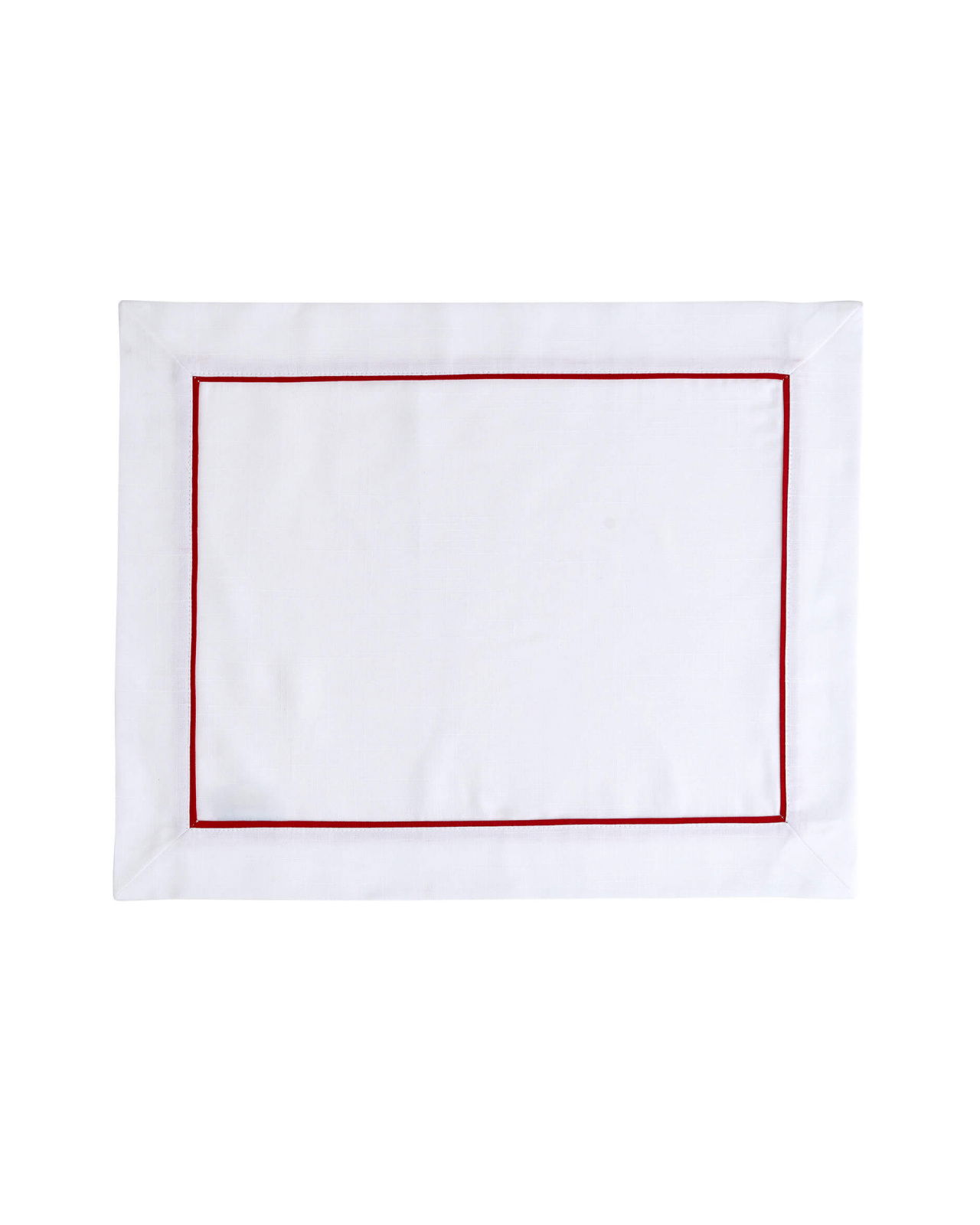 Castleford Holiday Placemat White/Red