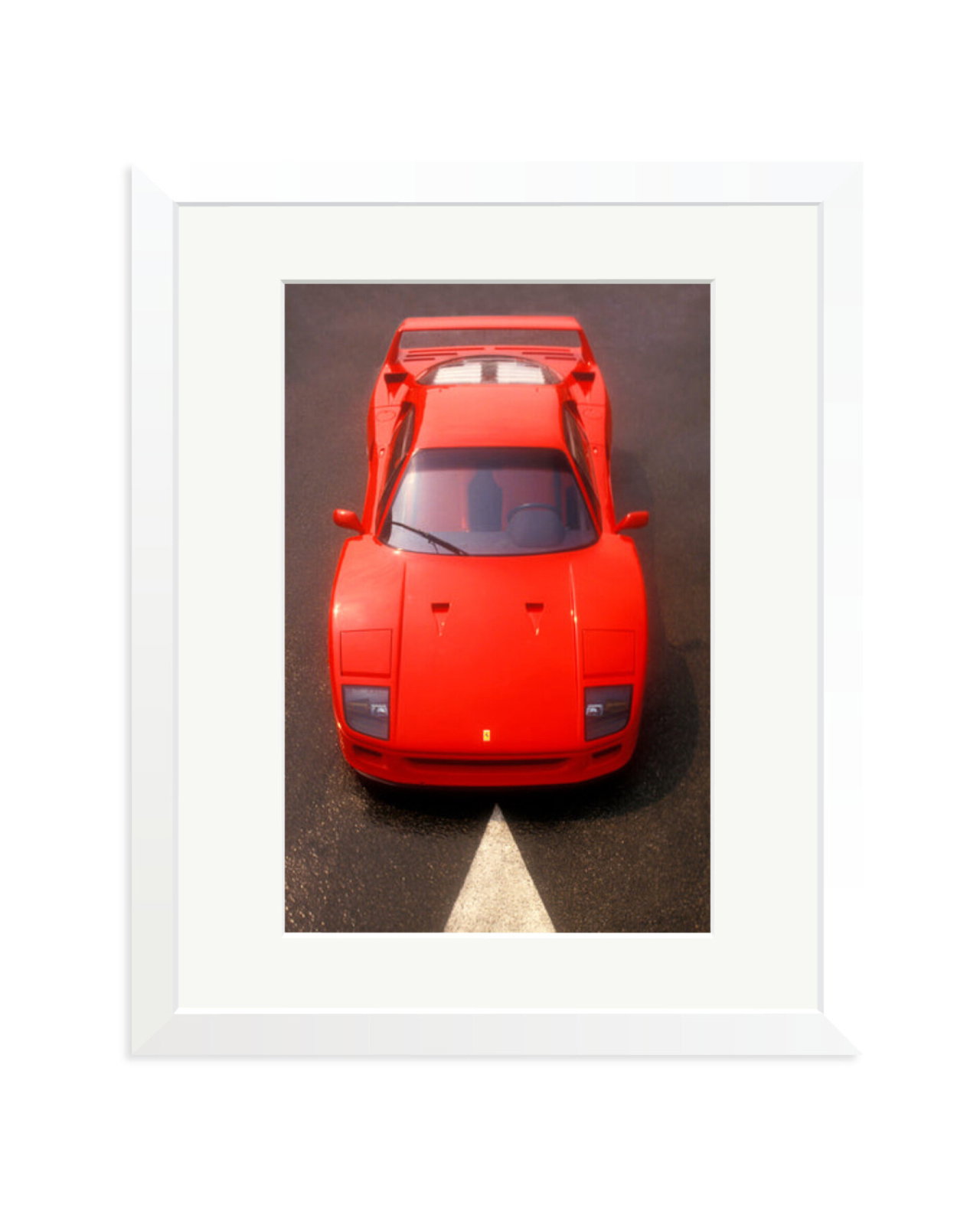 F40, '87 White / Medium
