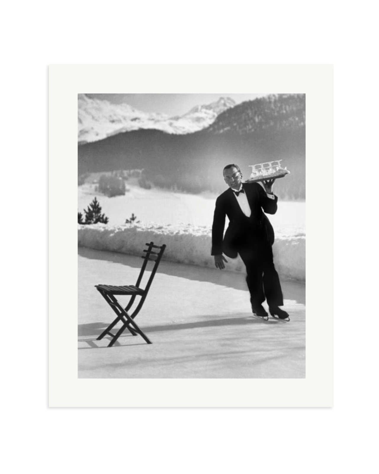 The Waiter's Practice Print Only / Large