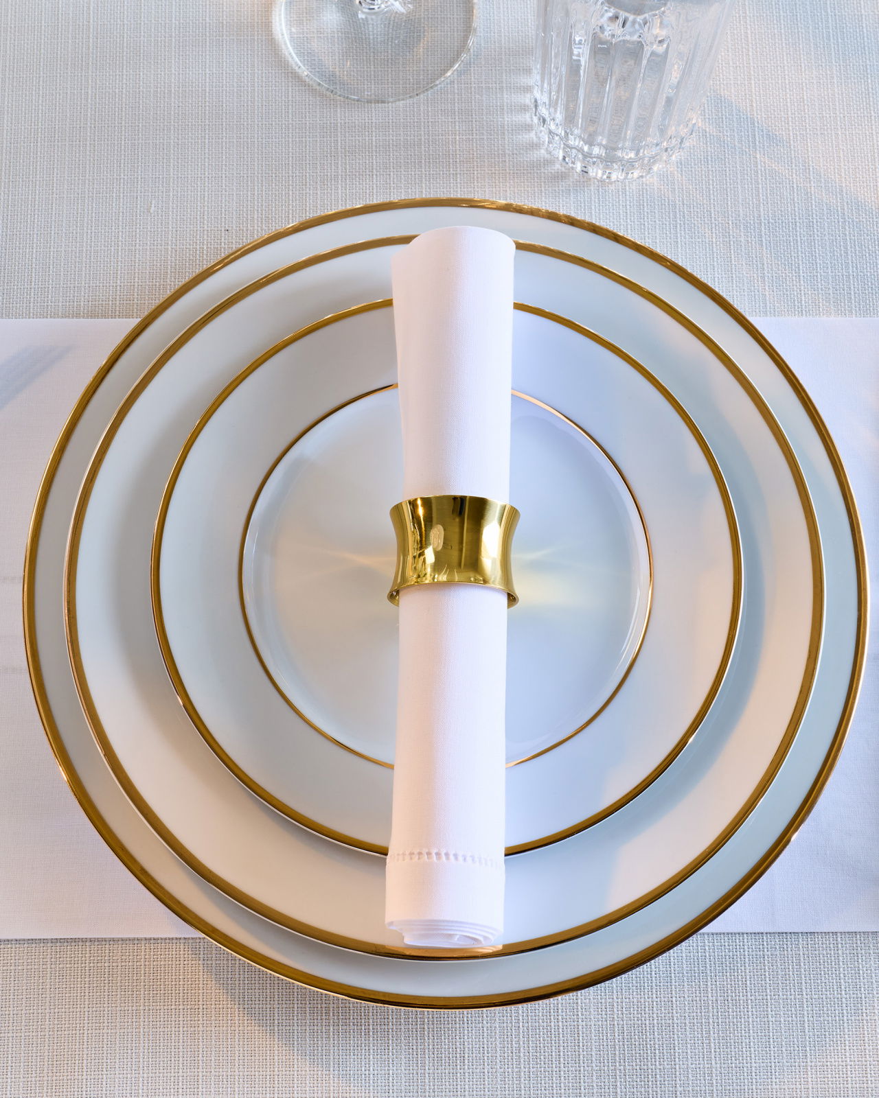 Fairmont mattallrik vit 6-pack