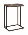 Taro side table wide ash brown