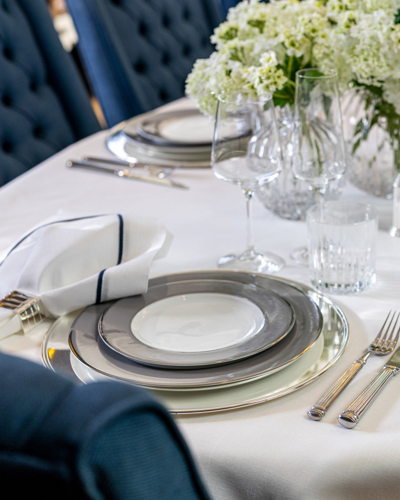 Fairmont mattallrik grå 6-pack