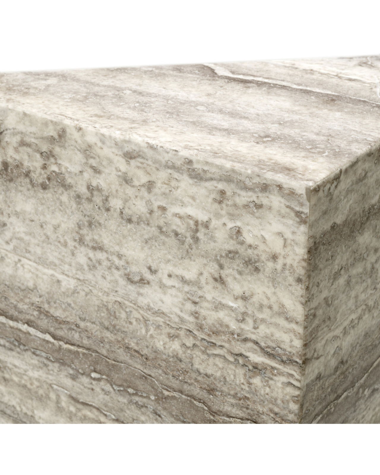 Northbridge piedestal zilver travertijn