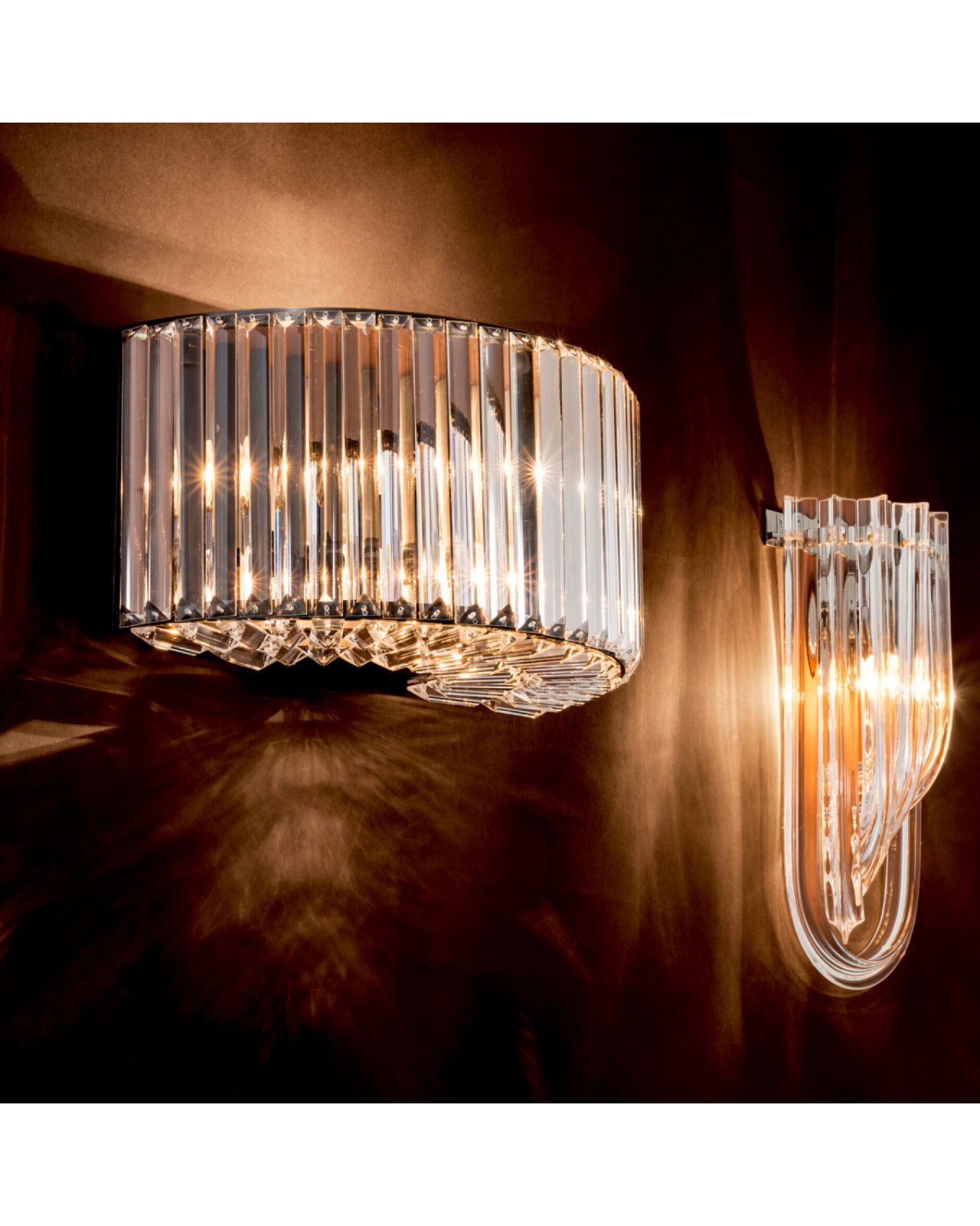 Infinity væglampe gunmetal