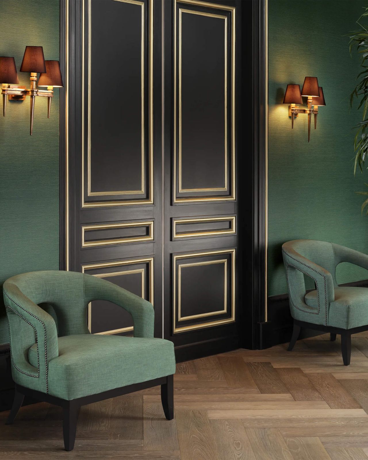 Adam fåtölj grön OUTLET