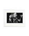 Debbie Harry of Blondie Black & White White / Medium