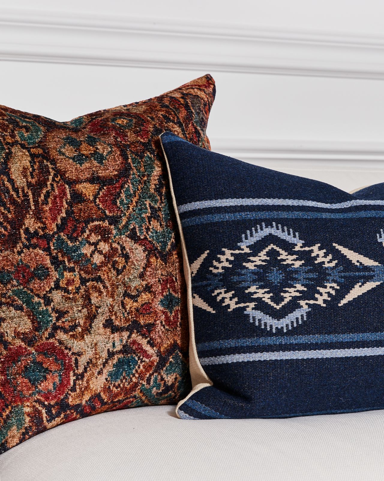 Ralph lauren best sale blue pillows