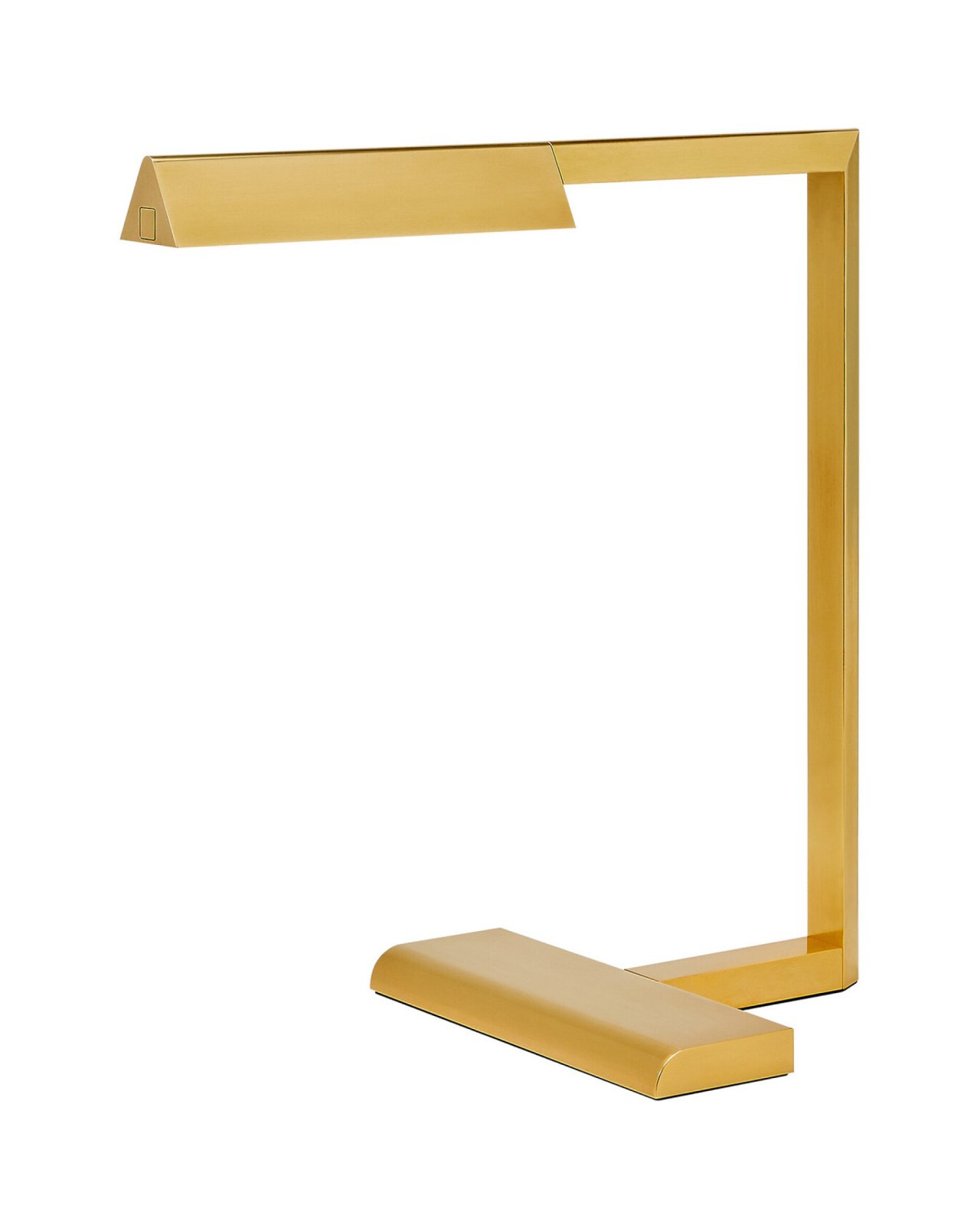 Dessau 16" Table Lamp Natural Brass