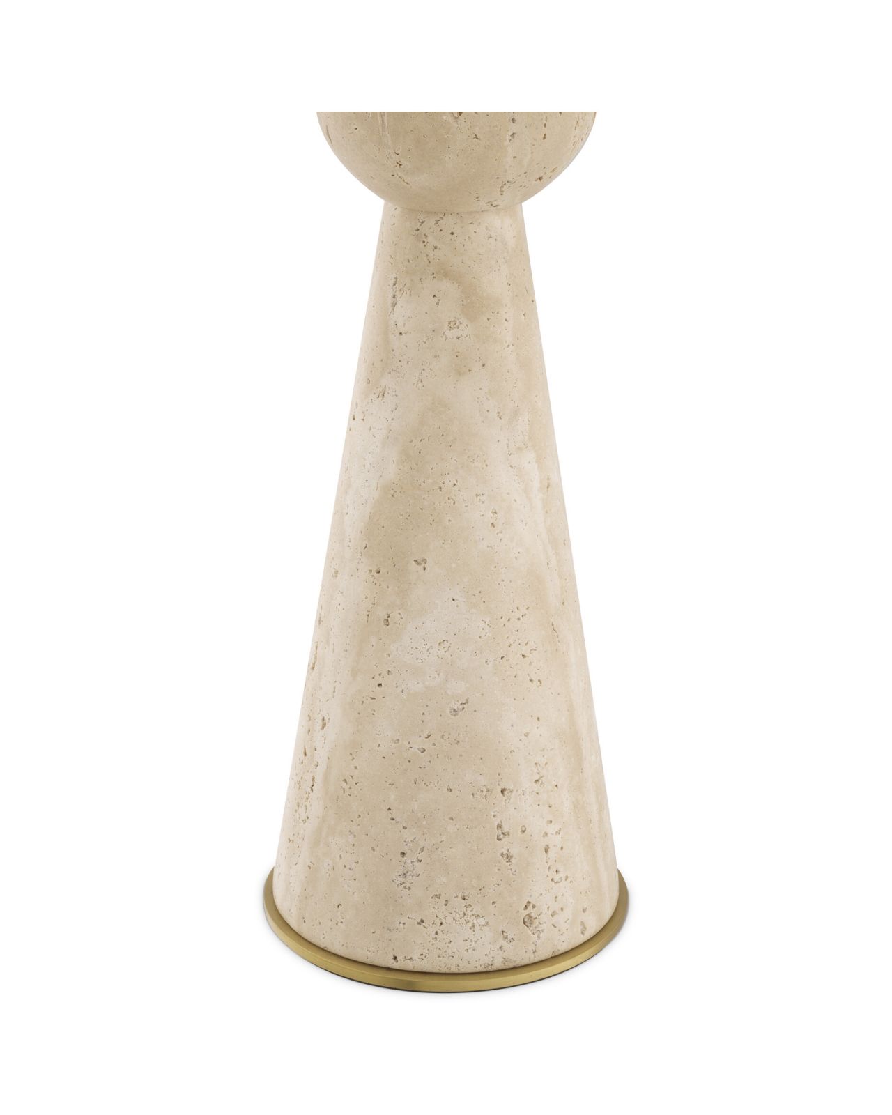 Novak bordslampa travertine