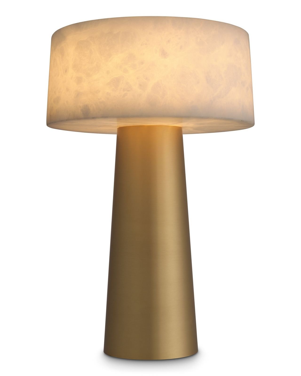 Cinco Table Lamp Antique Brass