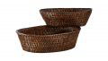 Cognac Brotkorb Rattan
