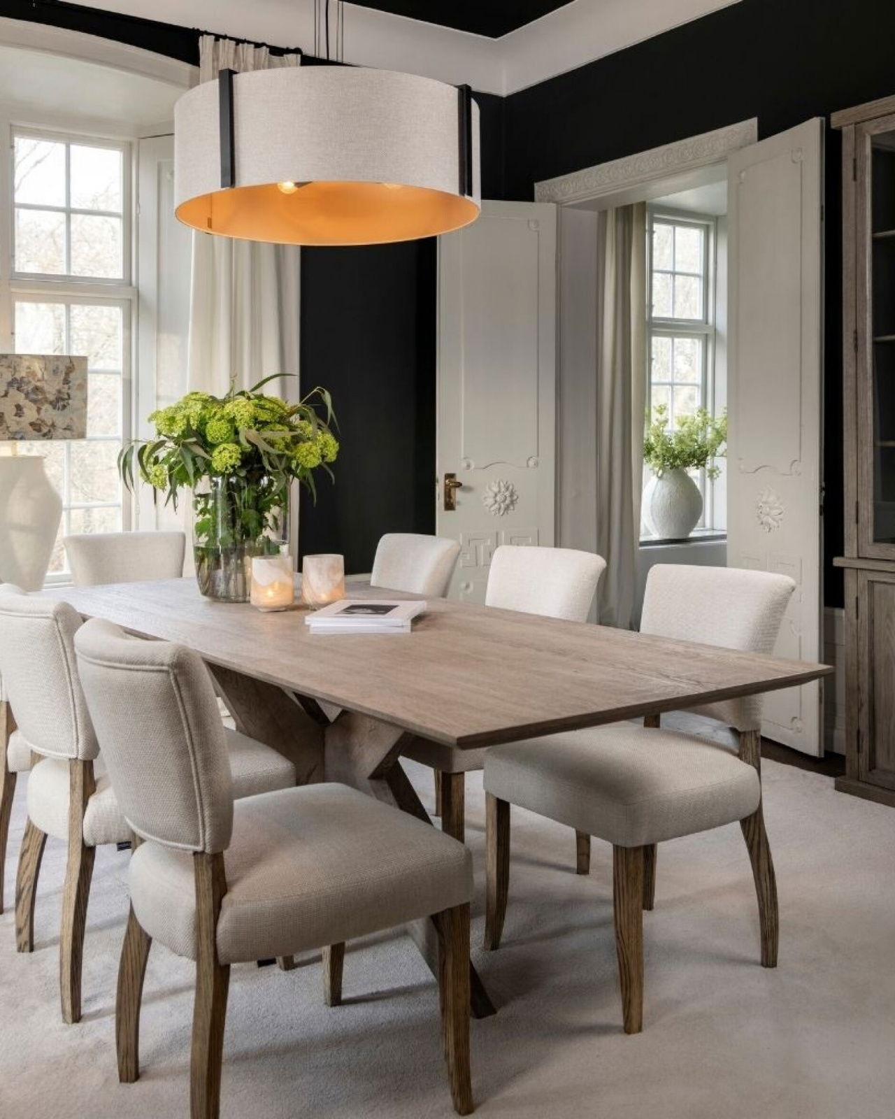 Lake Slim Dining Table Pebbles Grey