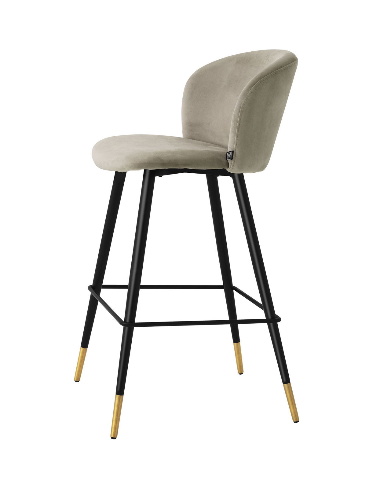 Volante barstol roche beige velvet
