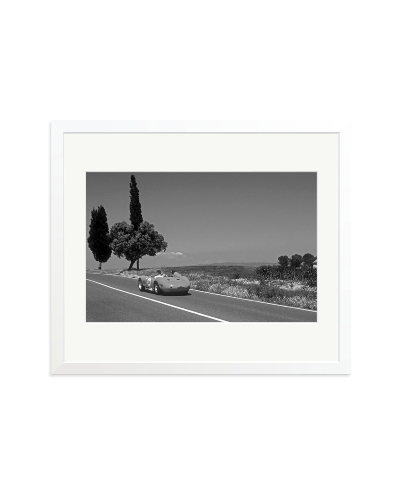 Maserati 300S in Italy White / Large