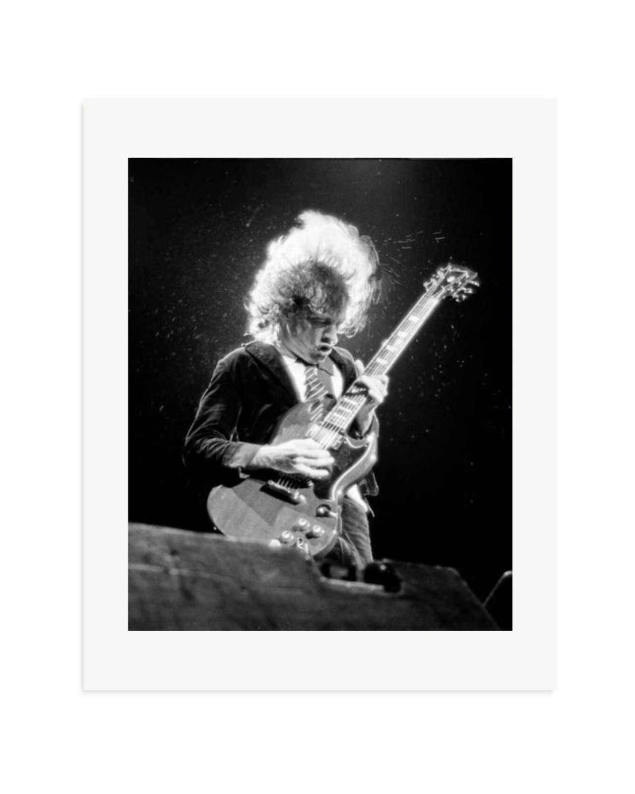 Angus Young 1986 Print Only / Medium