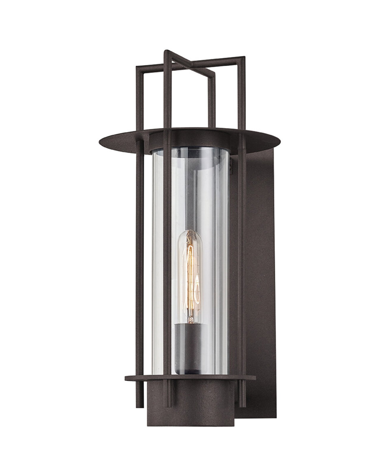 Carroll park vegglampe bronse