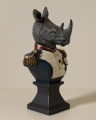 Farley rhinoceros bust