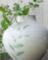 Evanthe vase white/green