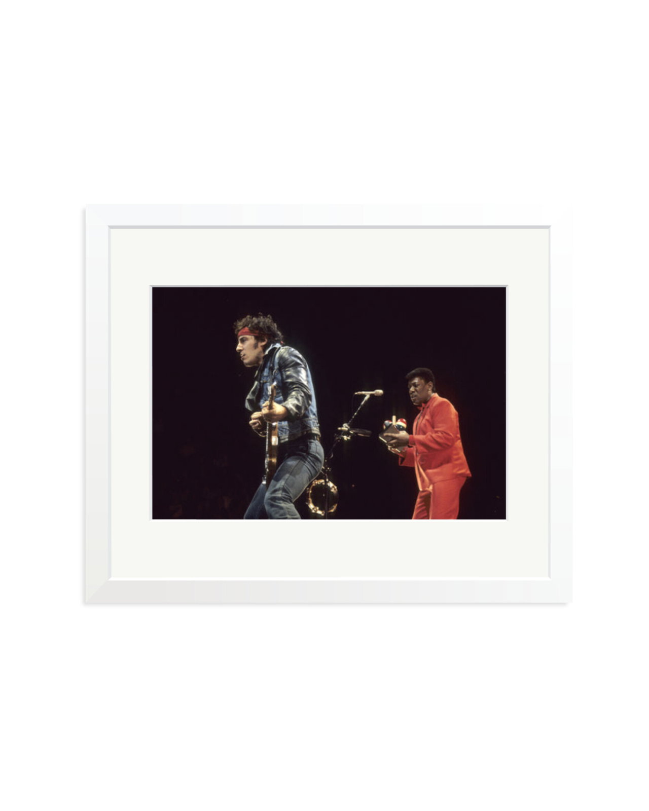 Bruce and Clarence at The Oakland Coliseum White / Medium