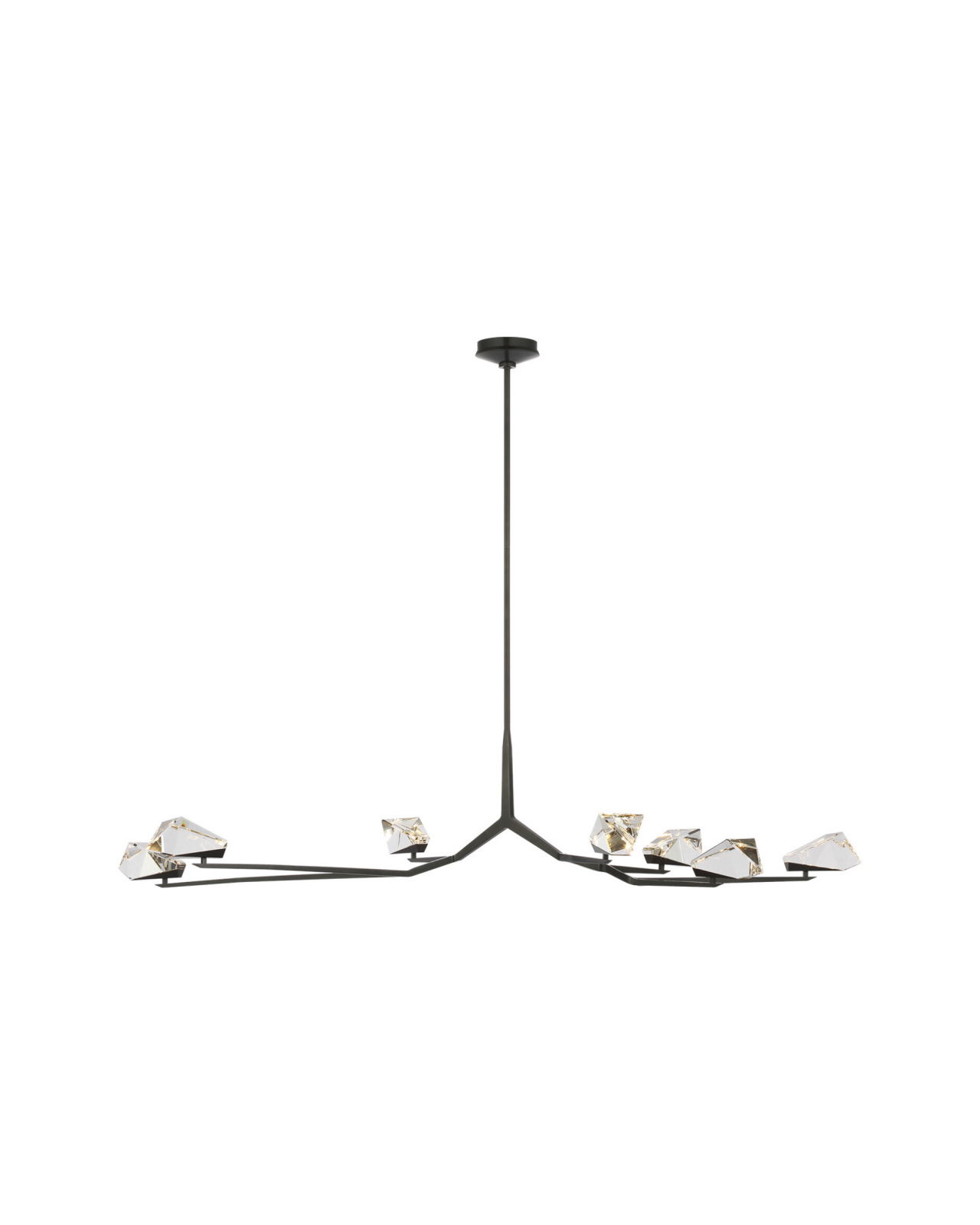 Carraig 65" 7 Light Chandelier Bronze