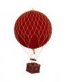 Travels Light Hot Air Balloon Velvet Red