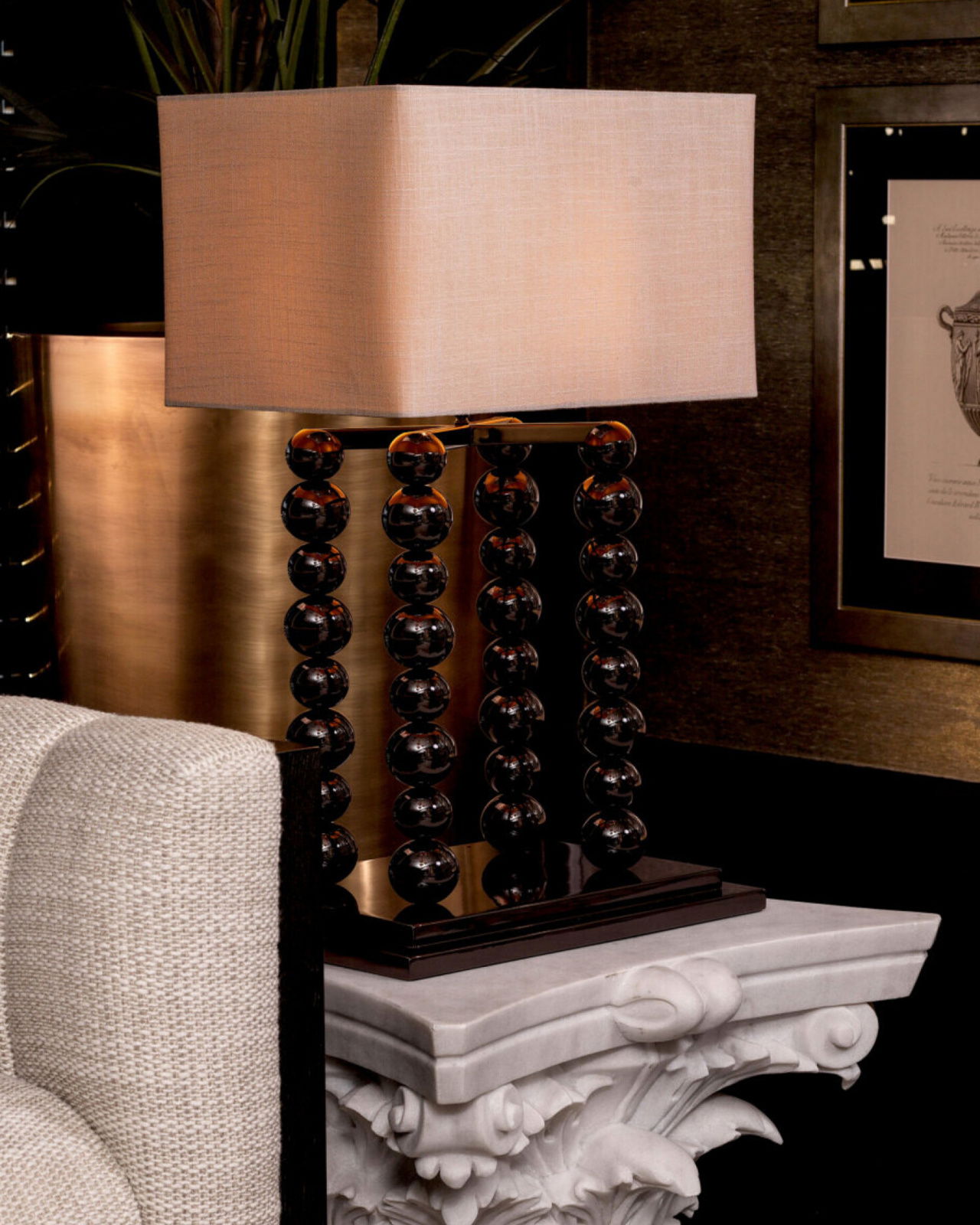 Bentley tafellamp zwart