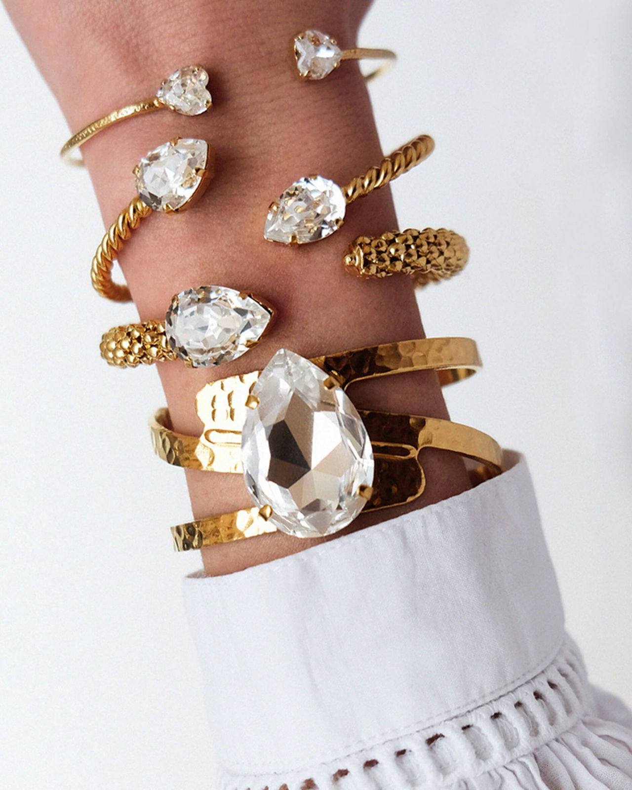 Perfect Drop Bangle armband crystal