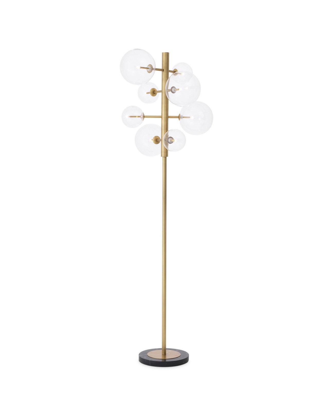 Argento Floor Lamp Brass