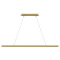 Dessau 48" Linear Suspension Natural Brass