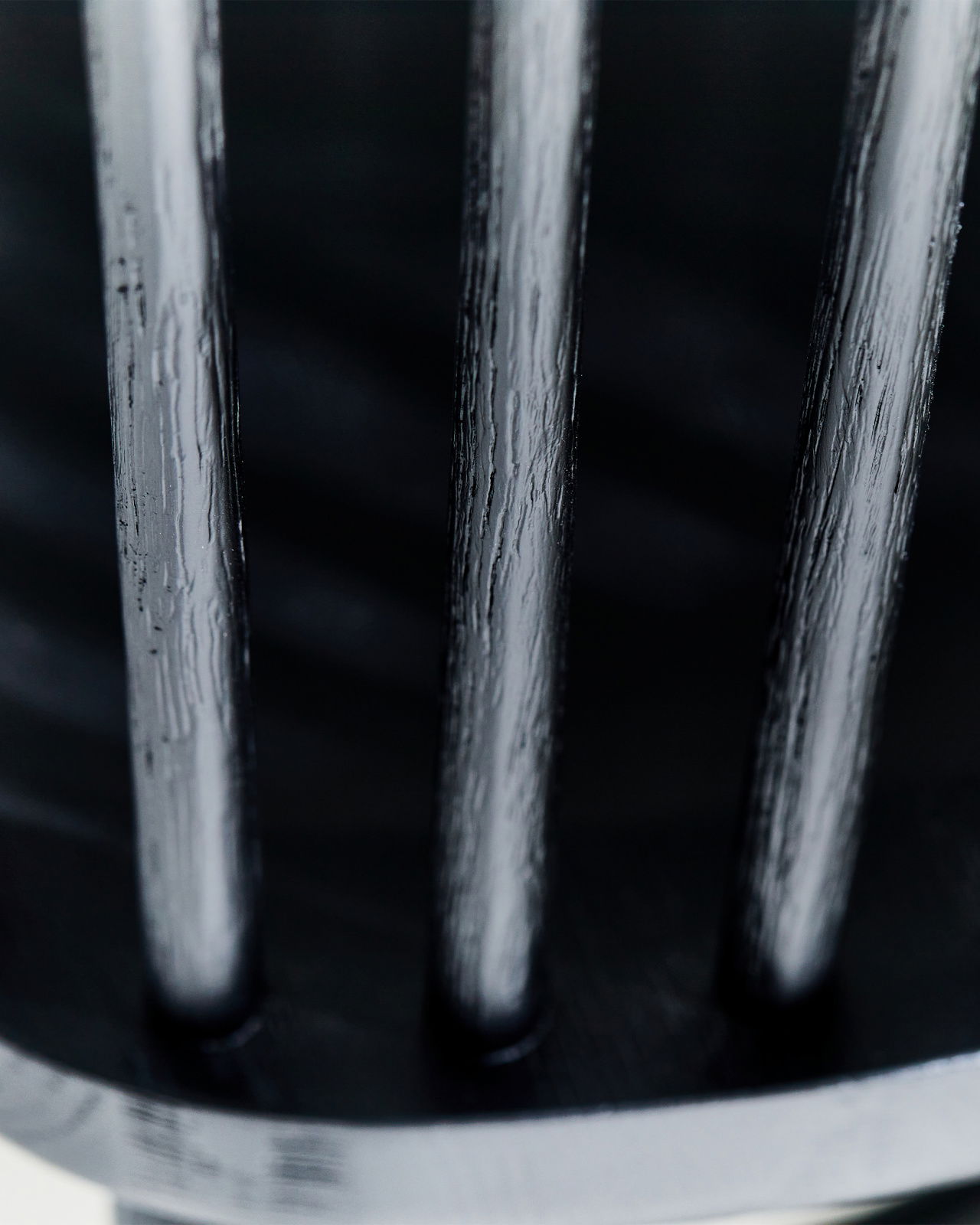 Newport Windsor pinnstol svart