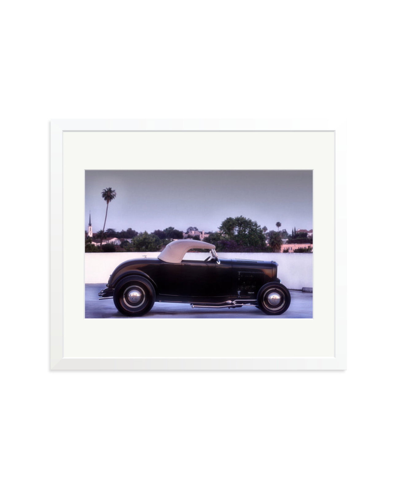 Ford A Hotrod White / Large