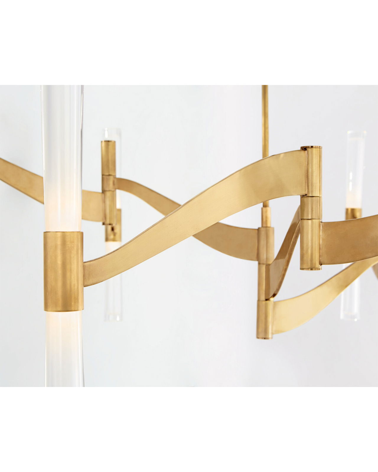 Brenta Grande Chandelier Antique Brass