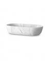 Terrebonne Bowl White Marble